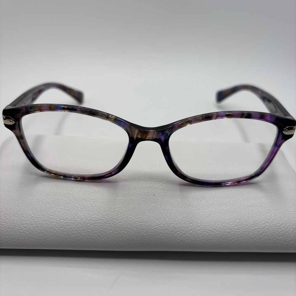COACH Eyeglasses HC 6065 5288 Confetti Purple 51-17-135mm Frame #C131
